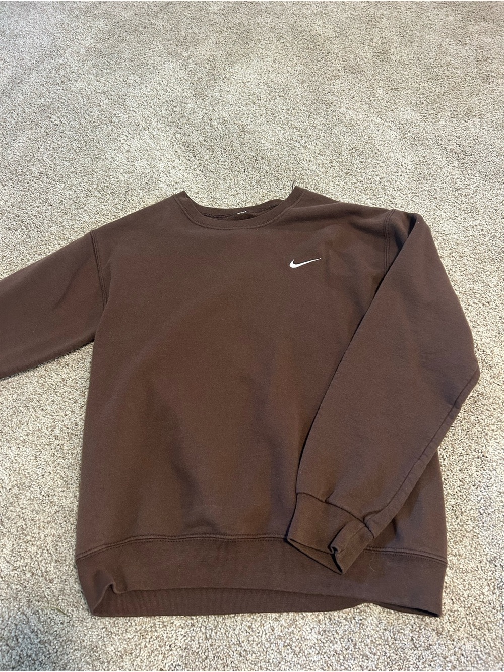 Nike  Brown Crewneck Sweatshirt